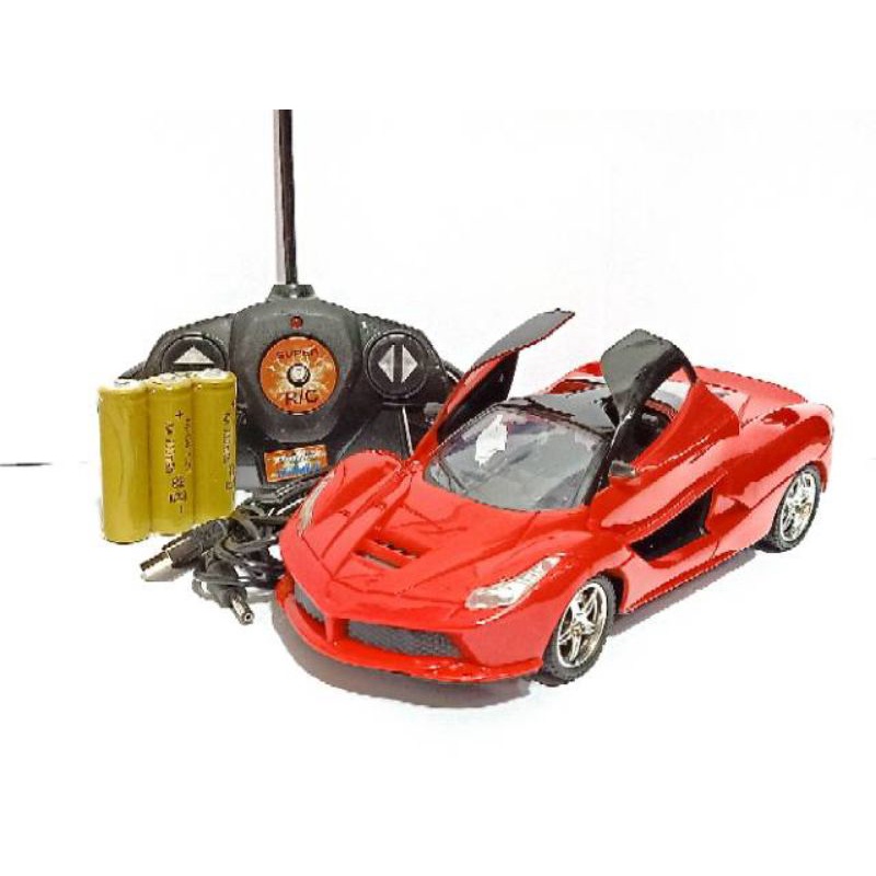 Mobil remote control Lamborghini buka pintu charger modern team