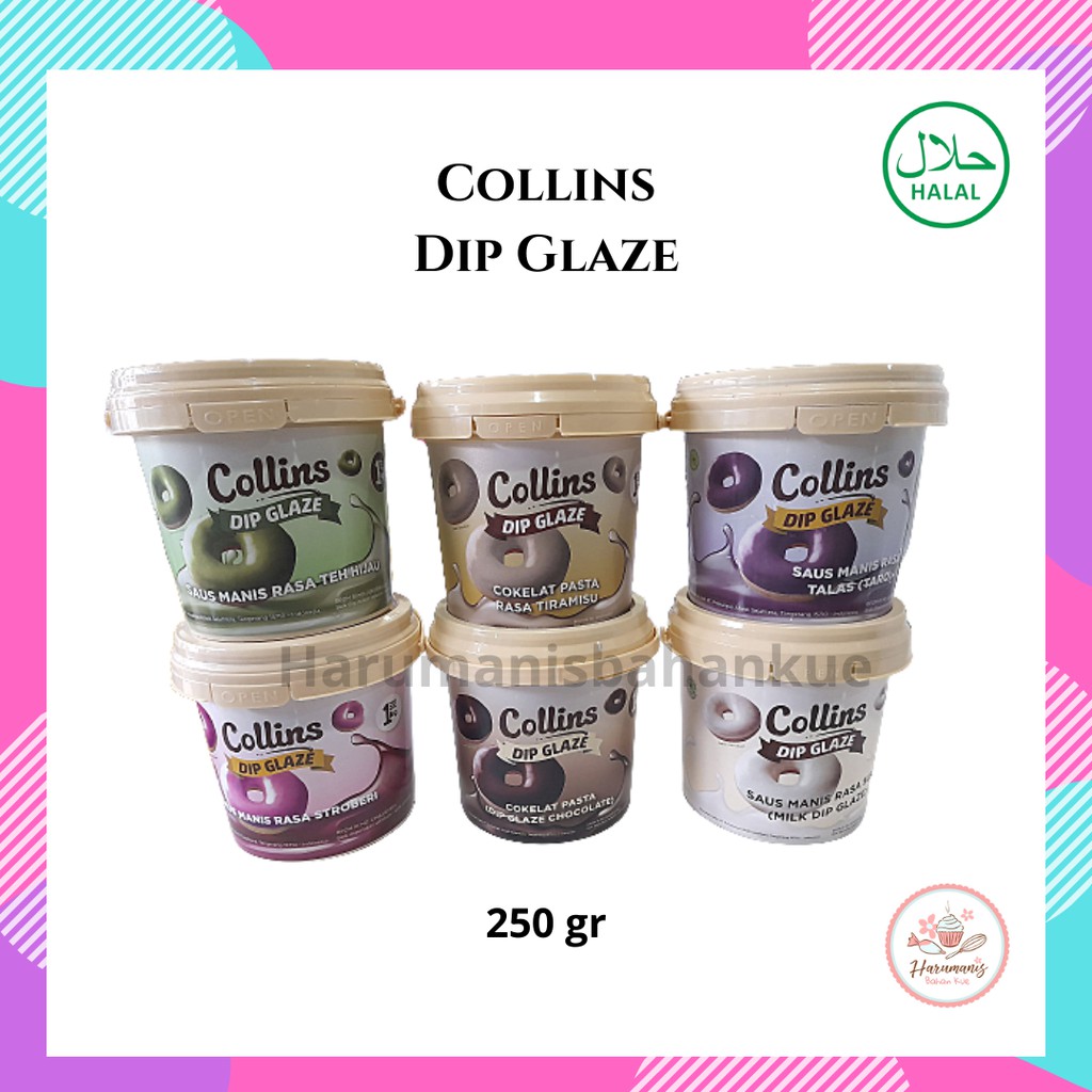 

Collins Dip Glaze 250gr