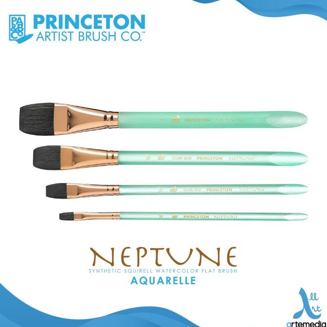 

TERBARUU!! Kuas Lukis Princeton Neptune 4750AQ Aquarelle Synthetic Brush SH COD