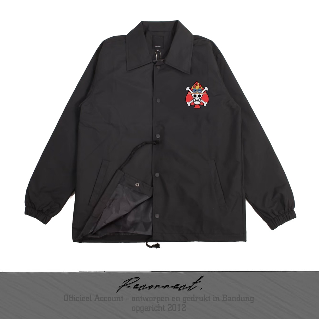 Reconnect Coach Jacket Ace One Piece Series - Unisex