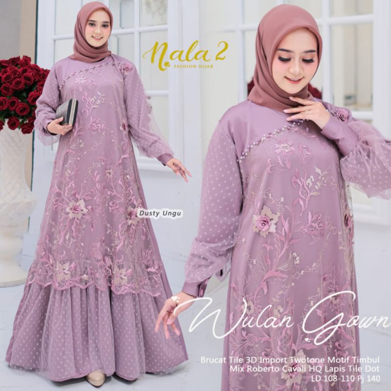 Wulan Gown By ORI Nala Fashion Hijab
