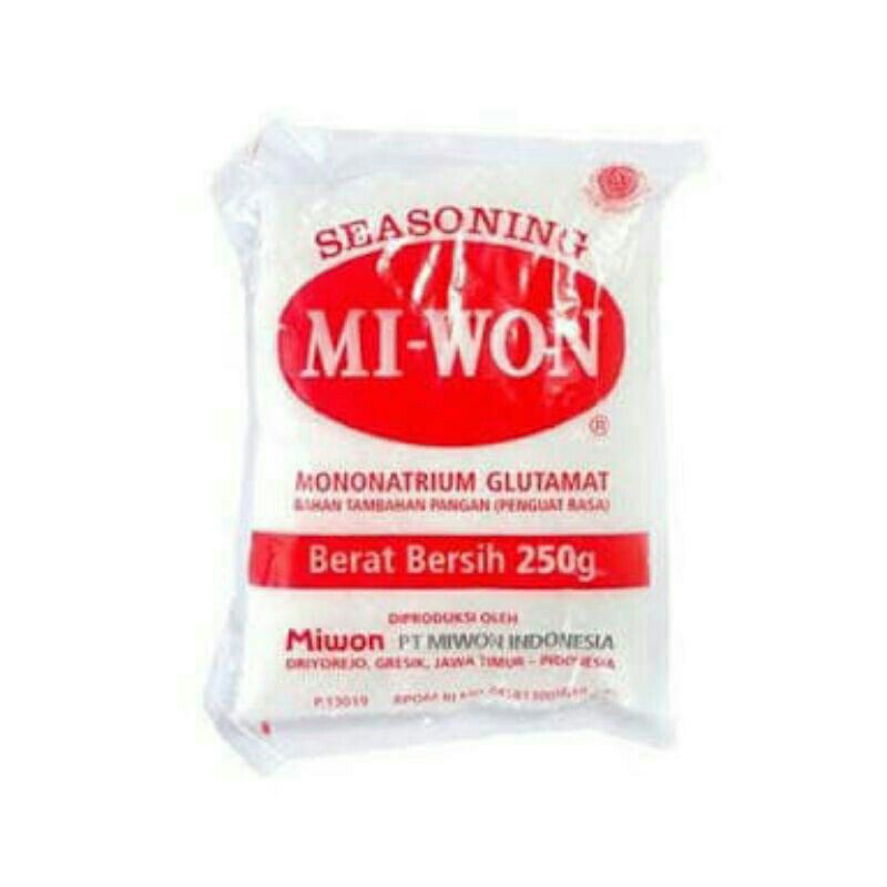 MIWON Mononatrium Glutamat 250 g | Micin Penyedap rasa