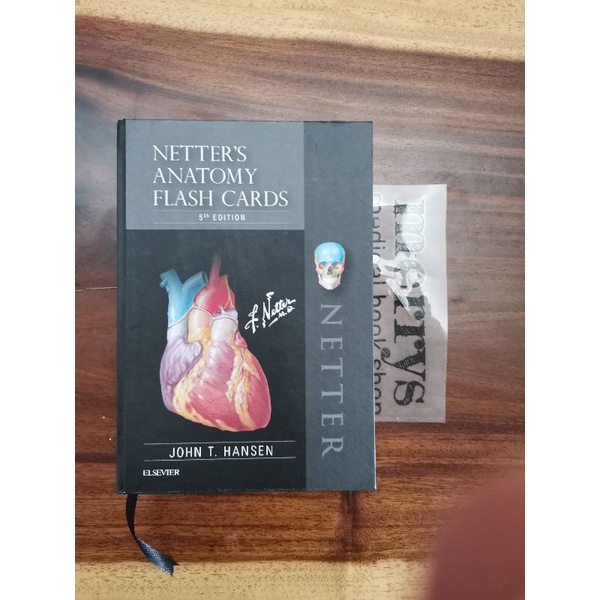 [Full Color /BW] Netter Anatomy Flash Card 5e