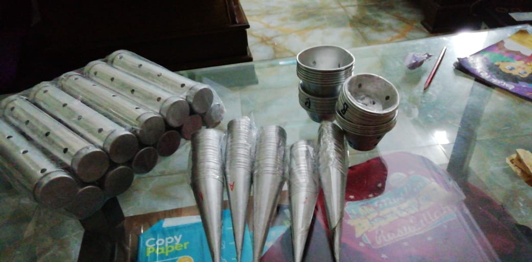 Cetakan Lontong Alumunium Size /lusin