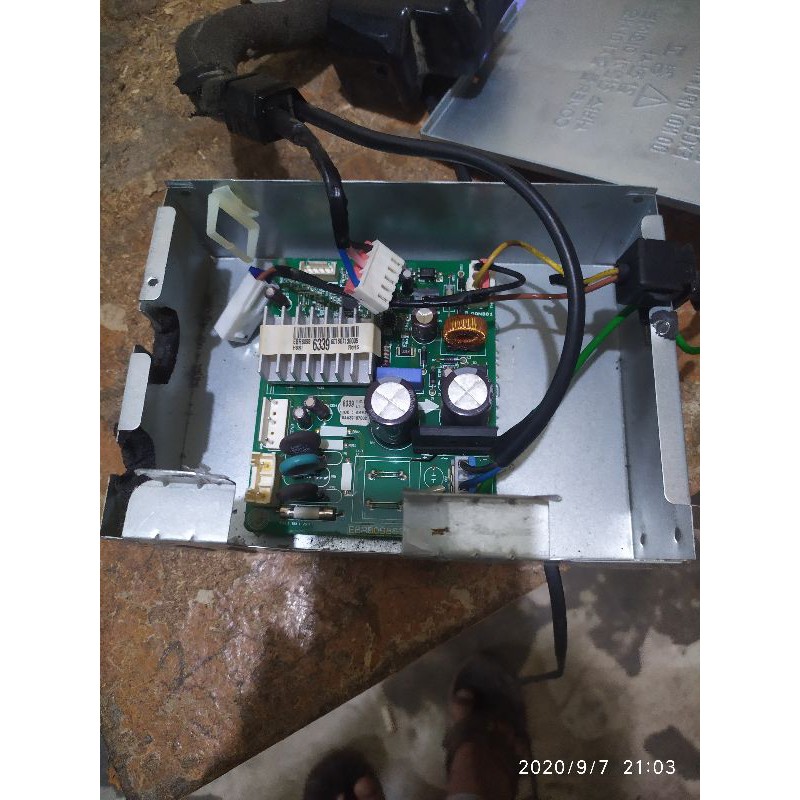 MODUL PCB FREEZER LG INVERTER CABUTAN ORIGINAL KODE PCB EBR8098 6339