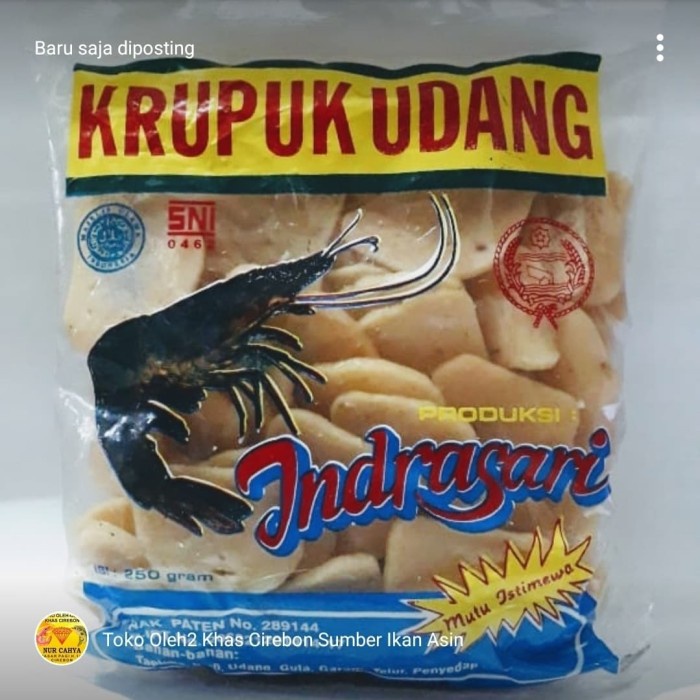 

TERLARIS Kerupuk Udang Cap INDRASARI Super - Udang