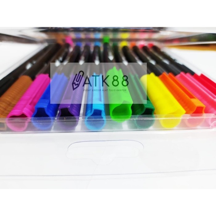 

kaligrafi-perlengkapan- color brush pen joyko clp-13 -perlengkapan-kaligrafi.