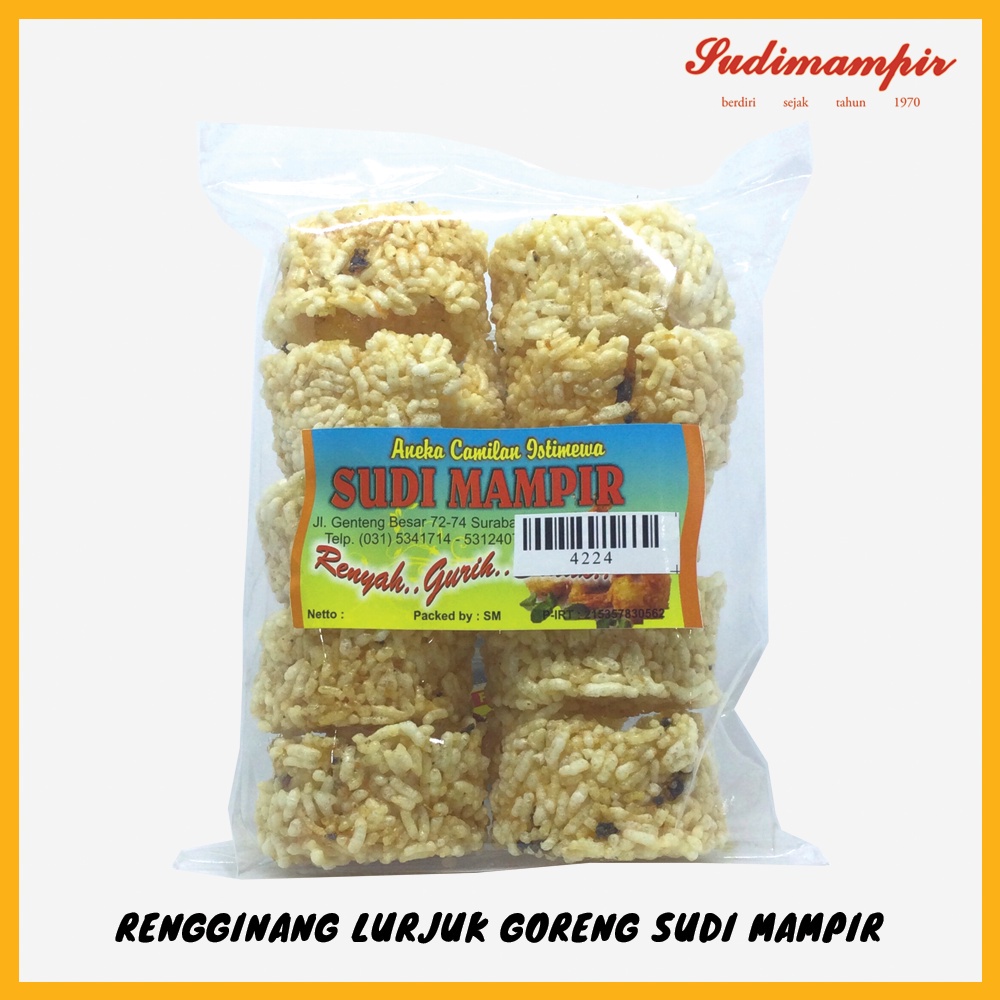 

Rengginang Lorjuk Madura Matang Sudi Mampir (10 biji, 175 gr) - Oleh Oleh / Makanan Ringan Surabaya