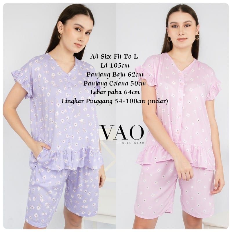 (COD) Baju Tidur Rayon Viscose Premium One Set // Daster Busui // Dress Busui