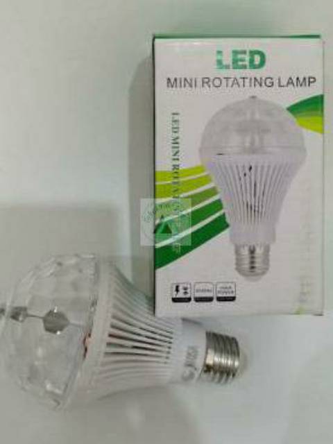 Lampu Disco Putar / Rotating Full Colour Mini Lamp MS-691 / Lampu Disko MS-691