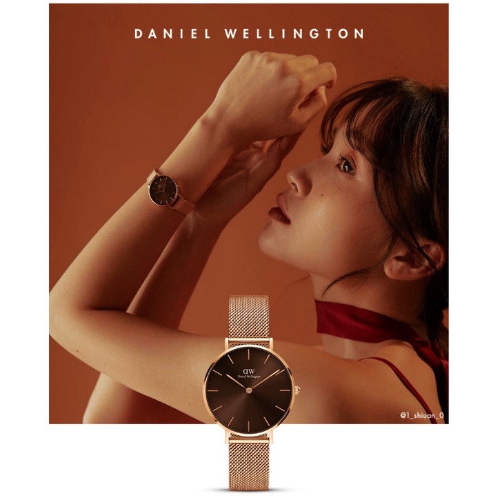 Jam Dw Original wanita Jam Tangan Wanita Anti Air Original DW With ✔Paket box + Paperbag + Manual✔ 30mm||Jam Tangan Wanita-8