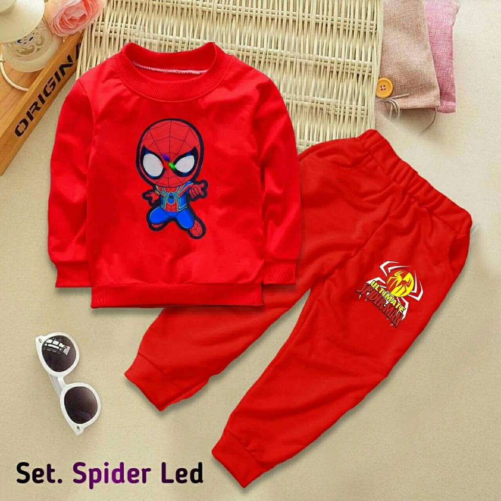 KID SPIDERLED 6Warna