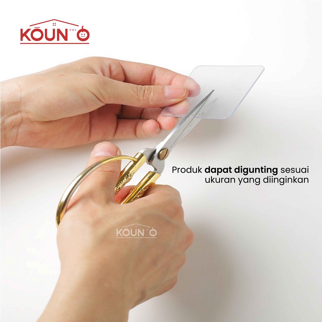 Double Tape Magic Doble Tip Dauble Tape Lakban Selotip Serbaguna Tempelan Perekat Dinding Super Kuat