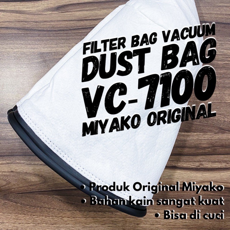 Filter Vakum Miyako VC-7100 Dust Bag Kain Filter Vacuum ORIGINAL