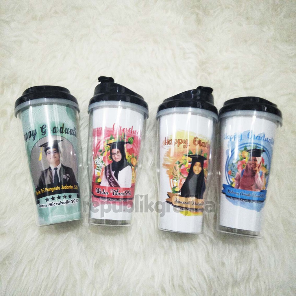 TUMBLER CUSTOM - BOTOL MINUM - KADO, HADIAH UNIK - PRE ORDER