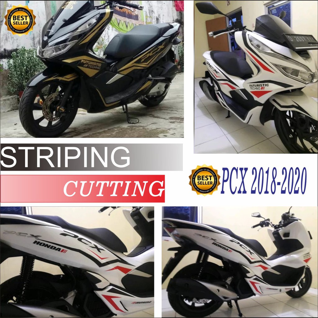 STICKER CUTTING BODY STRIPING ALL NEW PCX  2018-2020
