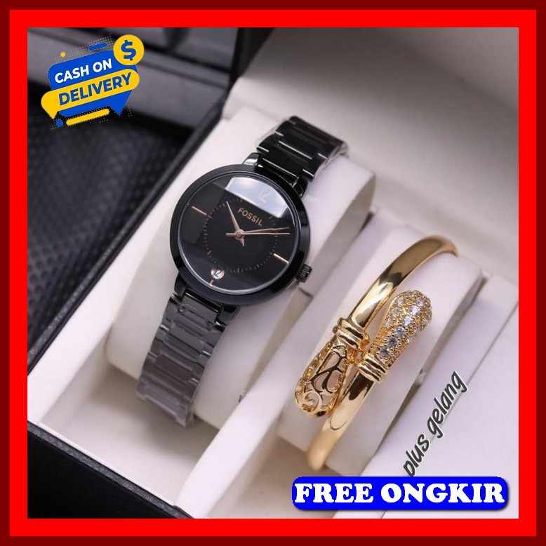 Jam Tangan Wanita Murah Elegan Mewah Kecil Water Resistant Arloji Wanita Rantai Jam Cewek Anti Air J