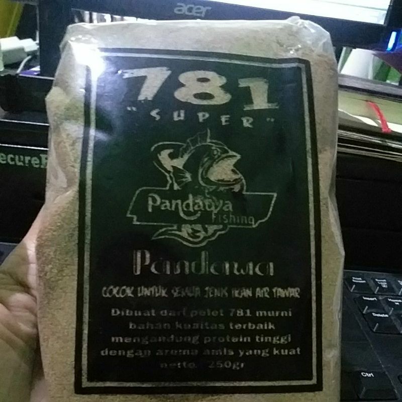 umpan pelet pandawa 781 super 250gr