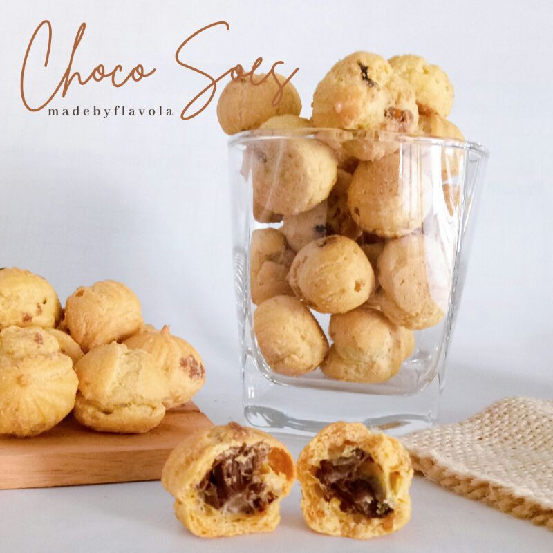 

KUE SUS ISI COKLAT || CHOCO SOES CHOUX