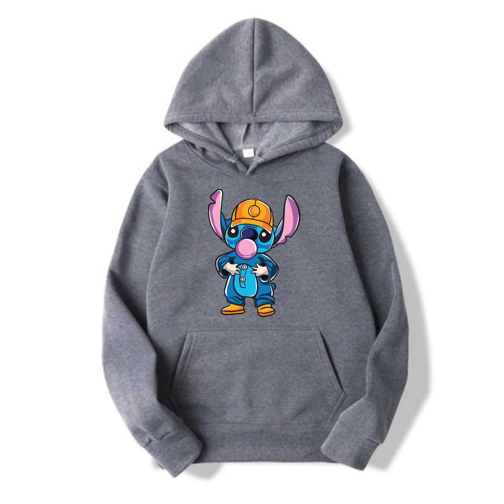 Stich ANIME Sweater Hoodie II Jumper hoodie Stich ANIME II SIZE M-XL ( Pria &amp; Wanita )