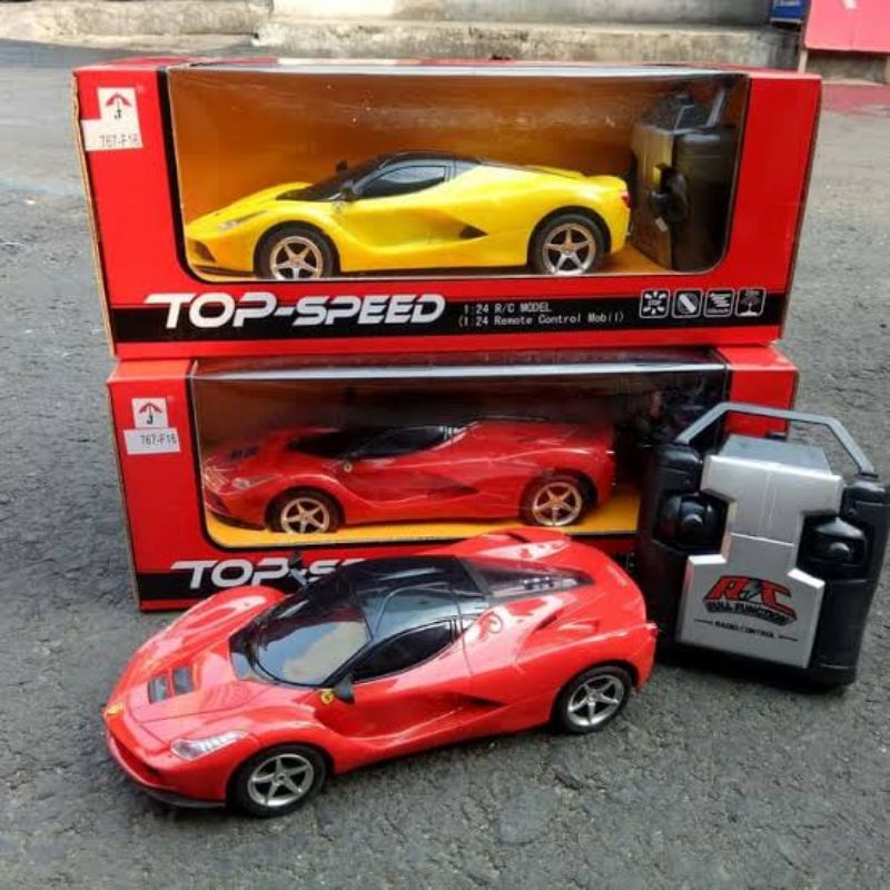 MOBIL REMOTE TOP SPEED FERRARI