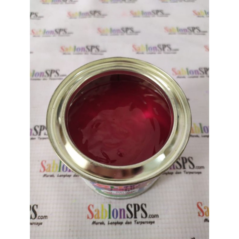 TINTA SABLON GELAS BESI /METAL 200GR P. MAGENTA BASIS MINYAK SOLVENT