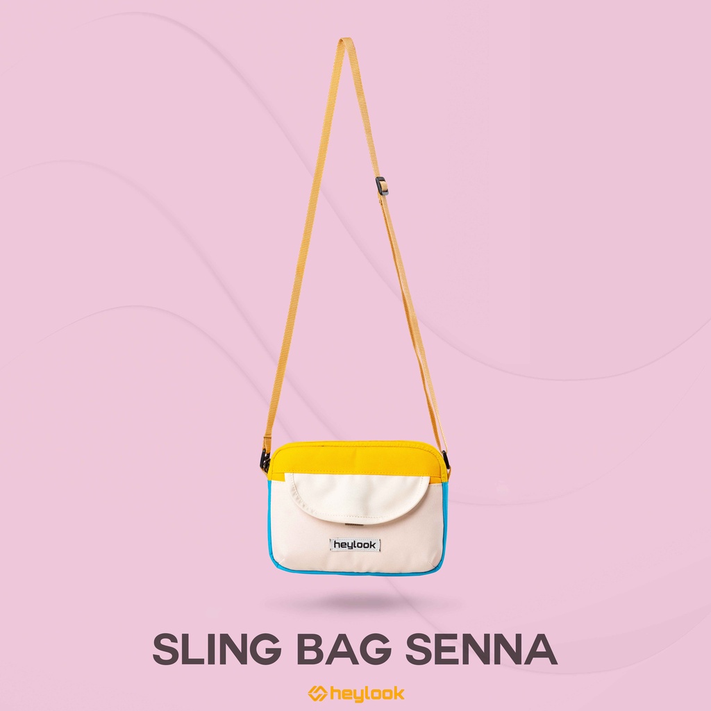 Tas Selempang Slingbag Bahu Casual Trendy Pria Wanita Unisex Tas Selempang Premium Selempang Full Colour Viral Kekinian