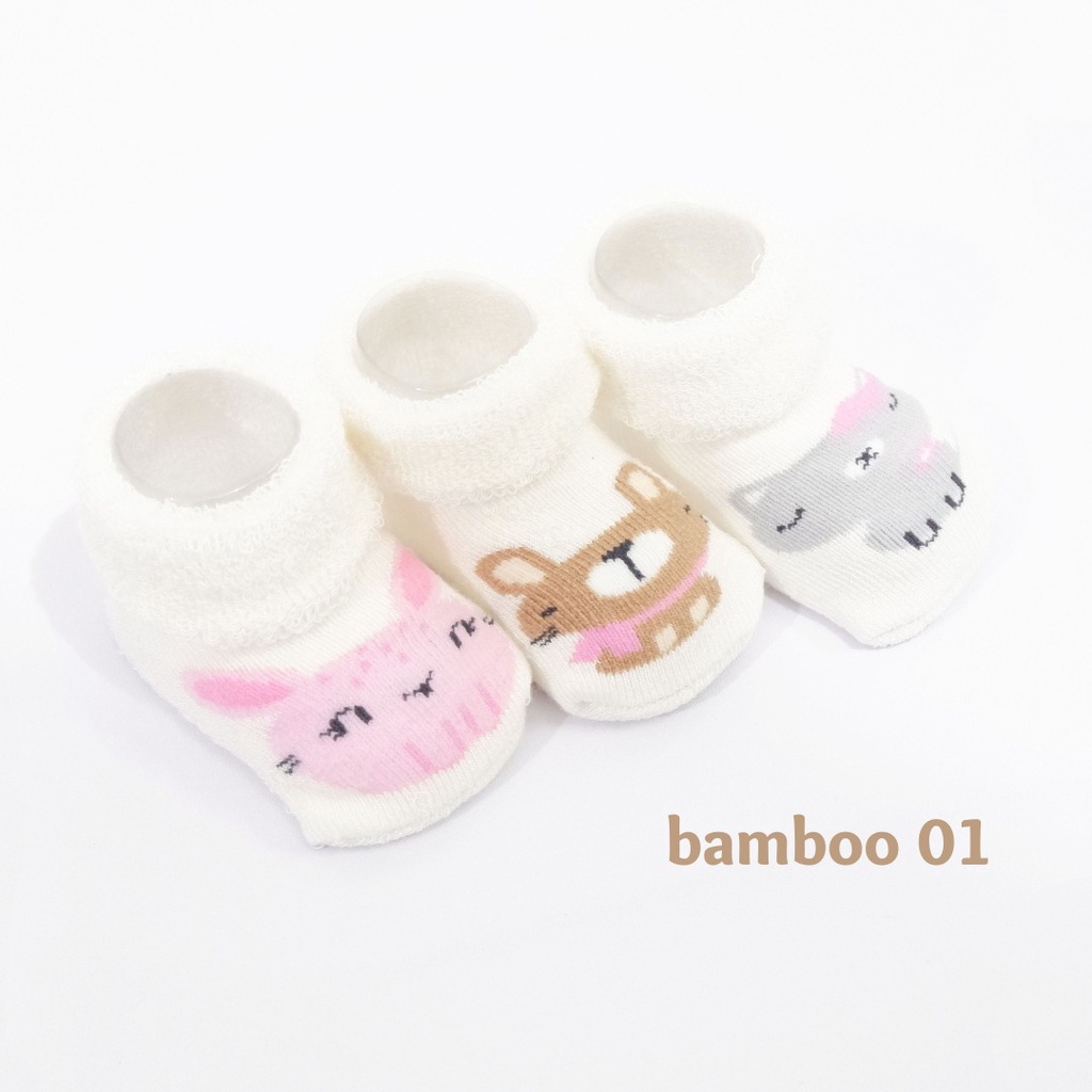 WInteku Kaos Kaki Bamboo New Animal Series