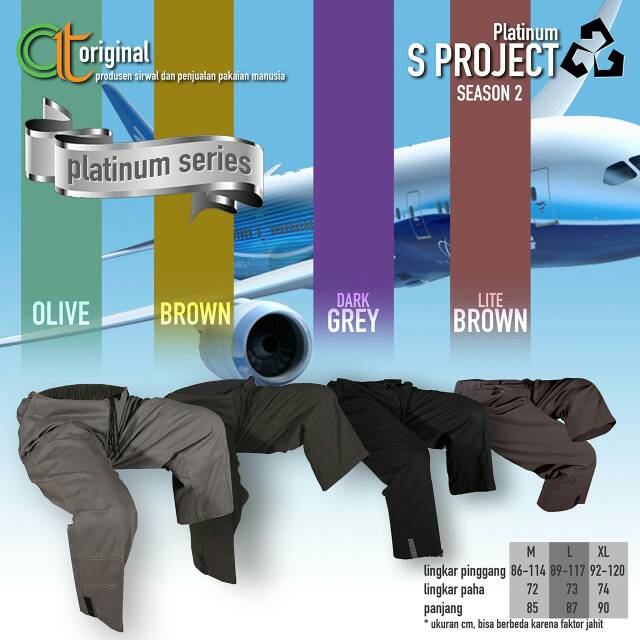 Sirwal CT original Platinum