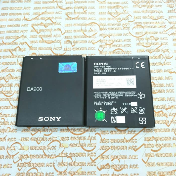 Baterai Battery Original SONY Experia Xperia J L M E LT29i ST260 BA900