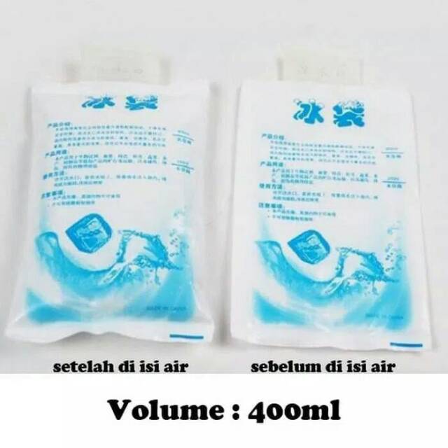 ICE GEL 400ML BAG COOLER - MENJAGA SUHU MAKANAN &amp; MINUMAN TETAP DINGIN