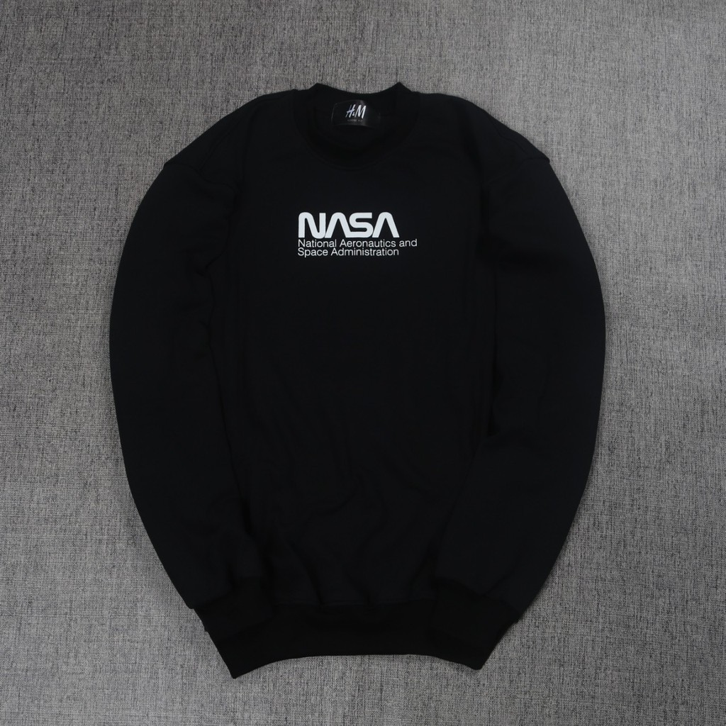 Jaket crewneck Nasa H&amp;M premium full-tag