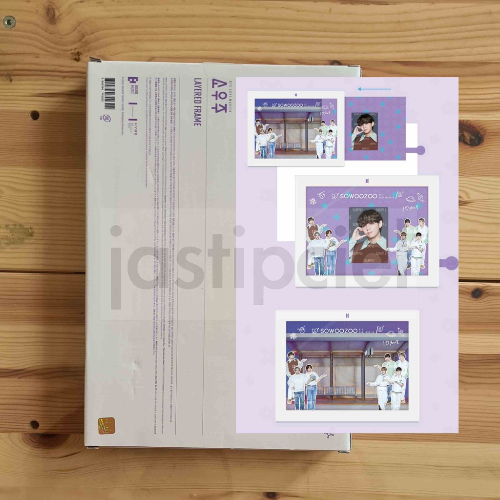 Merch Sowoozoo - Layered Frame - BTS