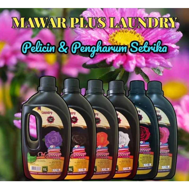 MAWAR Plus Super LAUNDRY PELICIN | PENGHARUM Pakaian | PELEMBUT Pakaian | PEWANGI Laundry | PEWANGI 
