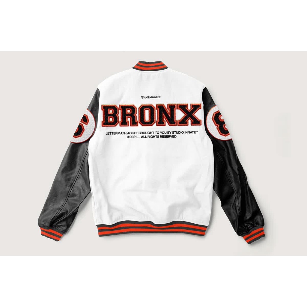 Letterman Jacket Mockup - Photoshop