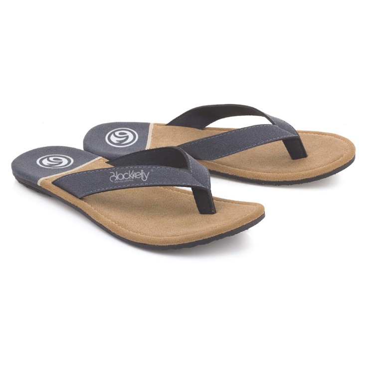  Sandal  Karet  Pantai Pria  Blackkelly LND 625 Shopee  Indonesia