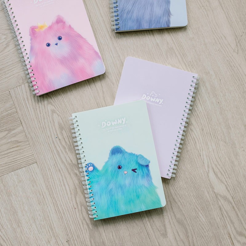 

Downy Fluffy Spiral Ruled Notebook Murah [INSHOP]