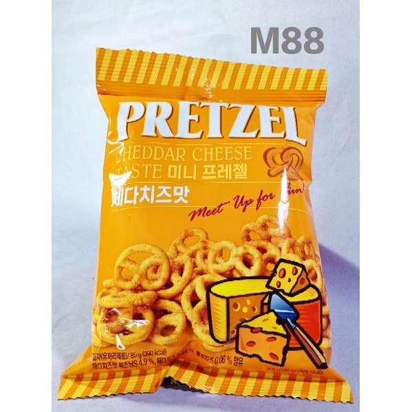 

Samjin- Pretzel Cheddar Cheese 85gr (rasa Keju)