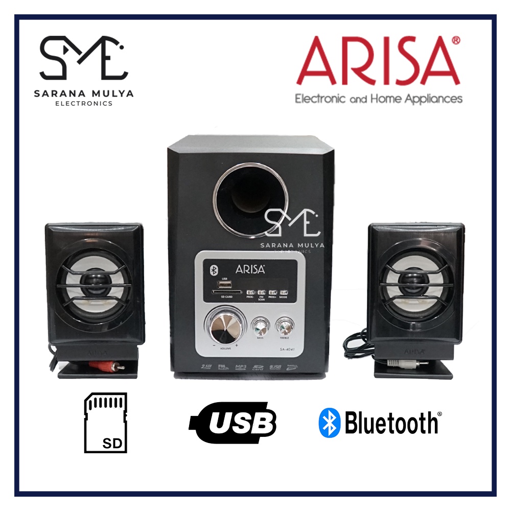 Speaker Bluetooth Radio USB Arisa SA-4041