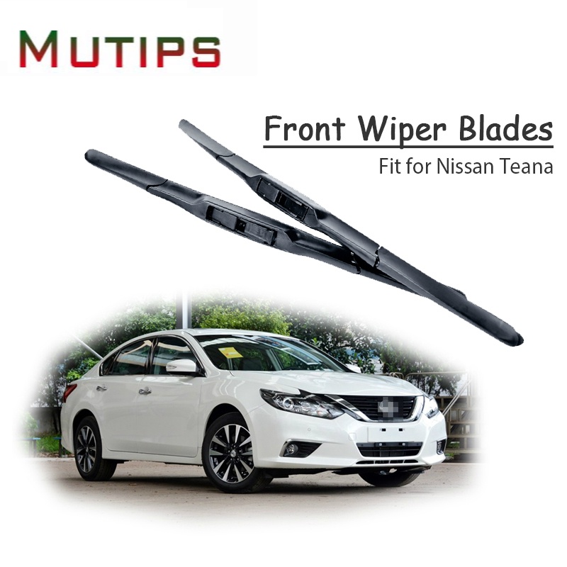 1 Set Karet Wiper Kaca Depan Mobil Untuk Nissan Teana 2018 2017 2016 2015-2003