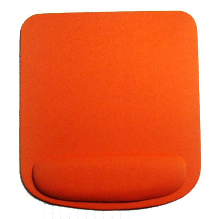 Mouse Pad Gaming Bahan Memory Foam Warna Polos Dengan Bantalan Pergelangan Tangan Untuk Anak