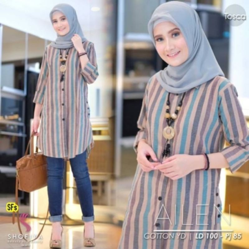 AILEN TUNIK SALUR/TUNIK SALUR KATUN TERMURAH BEST SELLER