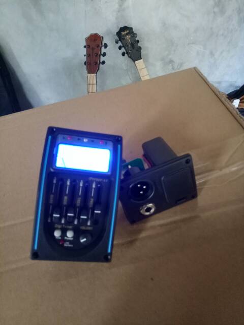 pree am equaliser gitar akustik tuner LC plener