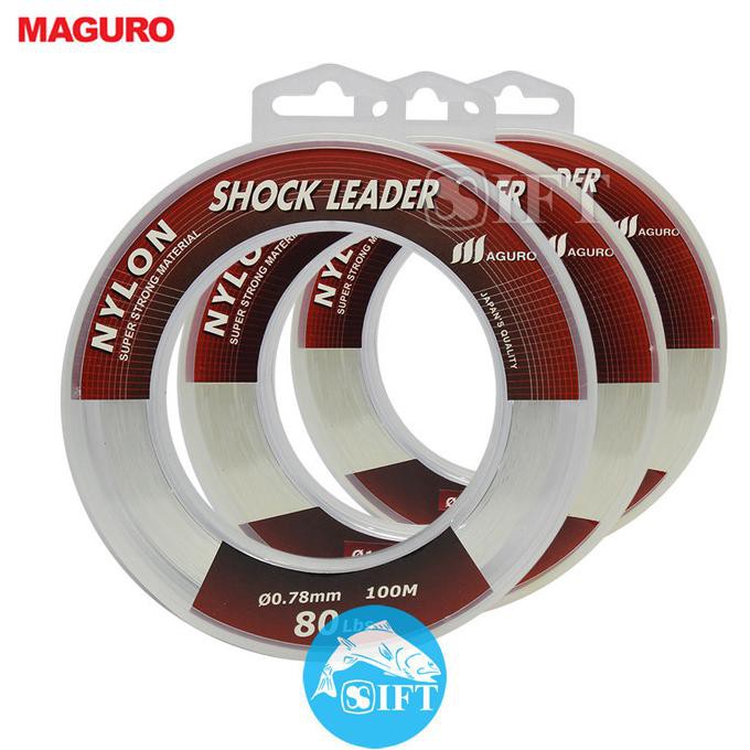 TERMURAH MAGURO NYLON SHOCK LEADER 100M | Senar benang tali pancing nilon IFT - - 0.78