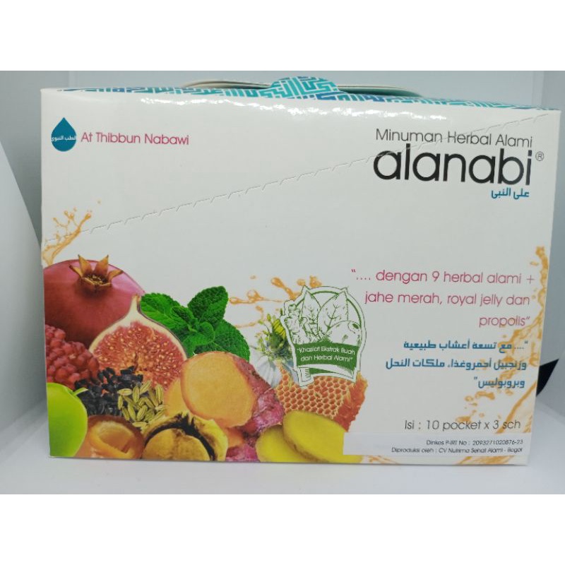 

Minuman Herbal Alanabi -- Meningkatkan Imunitas, Obat Masuk Angin, demam dan Flu