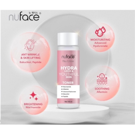 [HERBORIST] NUFACE toner HYDRA LOCK &amp; YOUTHFUL SKIN 100ML