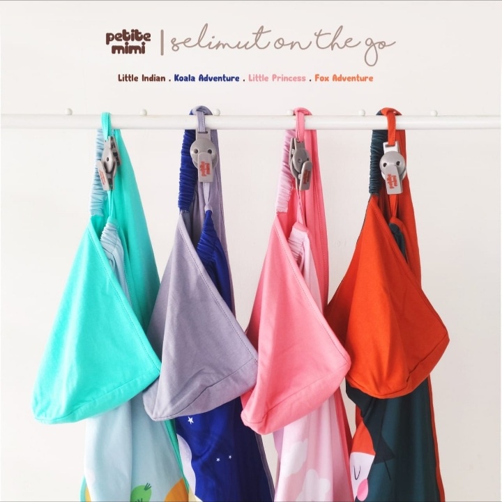 Petite Mimi PREMIUM On The Go Blanket - Selimut Topi Multifungsi untuk Apron Menyusui - SNI -Multiuse