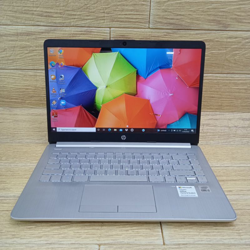 Laptop 2nd HP 14s-cf2075TU Intel Core i3-10110U 2.6GHz ram 4GB SSD 256GB
