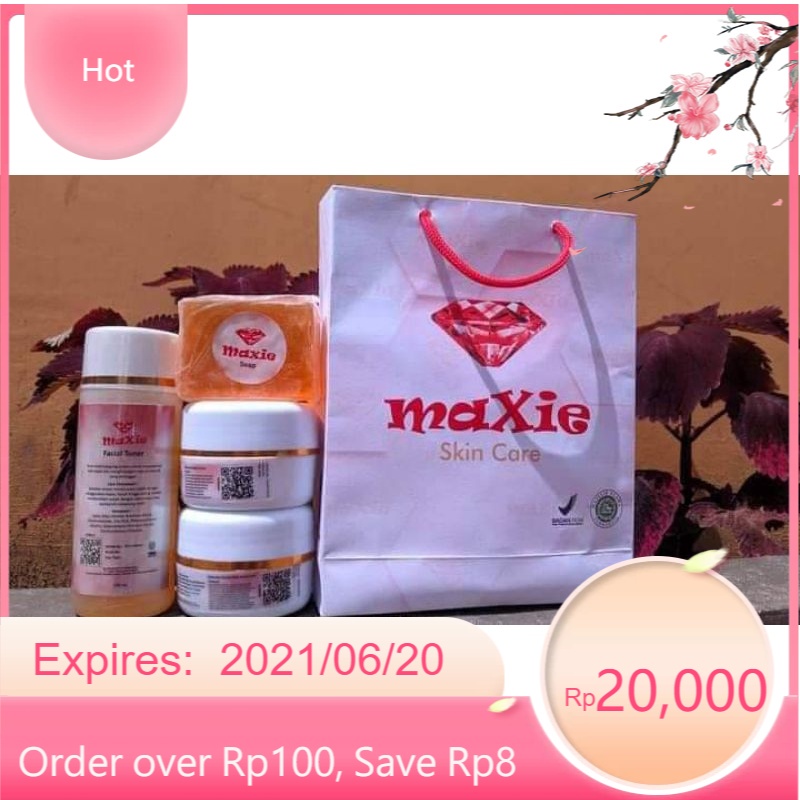 Maxie Glow //Maxie skincare original BPOM