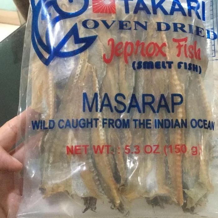 

Ikan Asin TAKARI Dried Oven 150 Gram Super Crispy